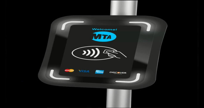 Metrocard replacement system validator on the NYC subway system